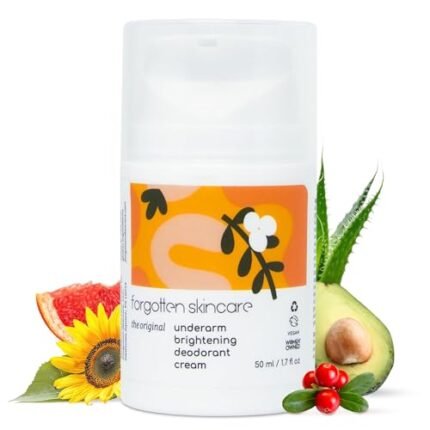 Forgotten Skincare The Original Underarm Brightening Deodorant Cream For Dark Underarms Treatment, Body Odor Eliminator For Women & Men, Ingrown Hair Treatment, Vitamin C & Salicylic Acid : Beauty & Personal Care